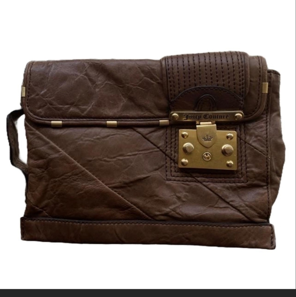 Juicy Couture Bag,Vintage, Brown Leather